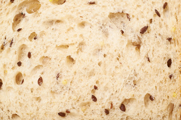White bread's texture