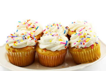 Colorful cupcakes
