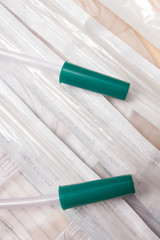 medical catheters and syringes