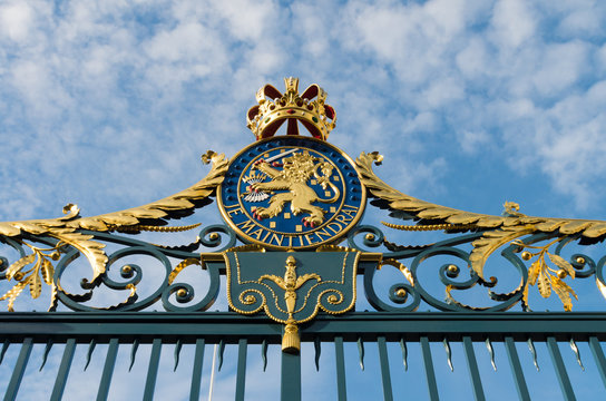 Gate With Dutch Royal Emblem