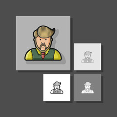 big-set-contour-characters-people