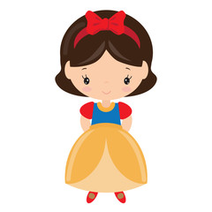 Snow White vector illustration
