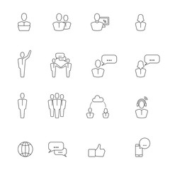 Social icons,Vector EPS10.