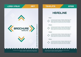 brochure template, flyers, leaflets, letters, advertisements