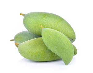 mango on white background