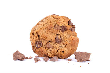 chocolate chip cookies, choco chip cookies, cookies on white, cookies, chocochip cookies, handmade cookies, handmade chocolate cookies, handmade chocolate chip cookies