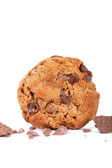chocolate chip cookies, choco chip cookies, cookies on white, cookies, chocochip cookies, handmade cookies, handmade chocolate cookies, handmade chocolate chip cookies