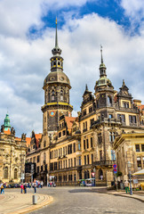 View of Dresden castle - Germany