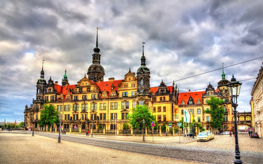 View of Dresden castle - Germany