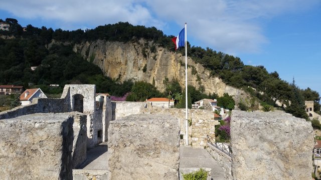 Chateau moyen&acirc;geux de Roquebrune Cap Martin