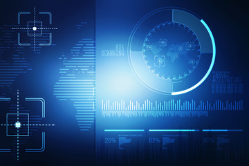Stock market online business concept. business Graph 