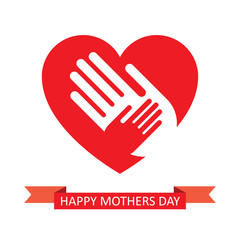 Obraz premium Mothers day, vector illustration