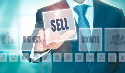 Business Sell Concept - obrazy, fototapety, plakaty