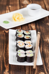 Maki sushi set