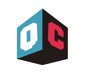 QC Initial Logo for your startup venture