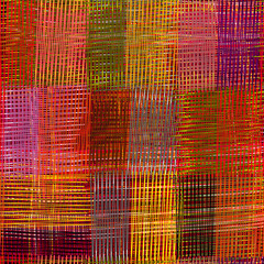 Stoffe zum Nähen Hellen Grunge, gestreift, kariert, quilt Stoff Tuch bunt seaml