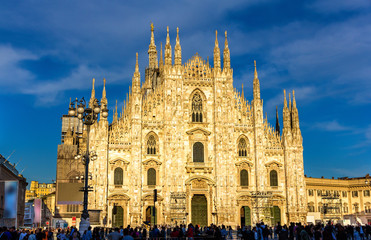 View of Milan Cathedral - Italy