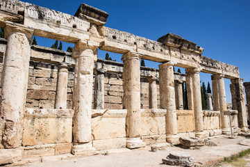 Fototapeta premium A view from Pamukkale - Denizli - Turkey