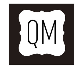 QM Initial Logo for your startup venture
