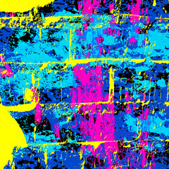 Obraz na płótnie Canvas psychedelic colored graffiti pattern vector illustration
