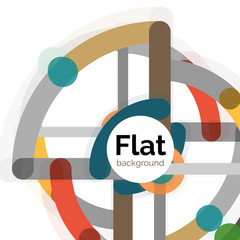 Abstract geometric background