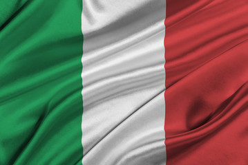 Obraz premium Flag of Italy.