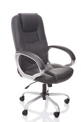 Fototapeta premium Office chair isolated on white background