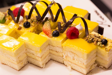 Mango Mousse Cake