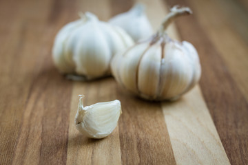 Organic garlic