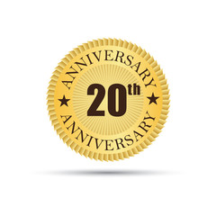 20 years anniversary logo