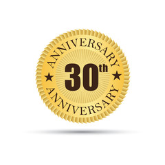 30 years anniversary logo