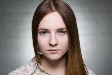 Fototapeta premium Keeping a straight face