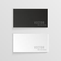 Vector business card design.