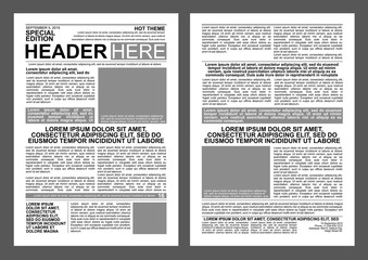 Newspaper Template