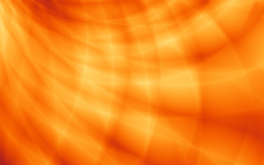 Summer orange pattern wavy curve web background