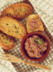 Pate with Crispy Bread