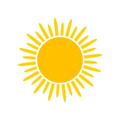 Sun icon illustration