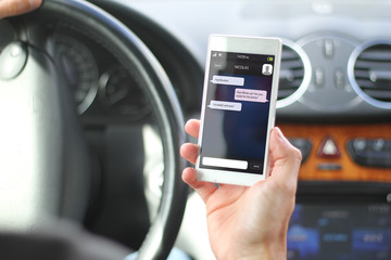 car driver distraction