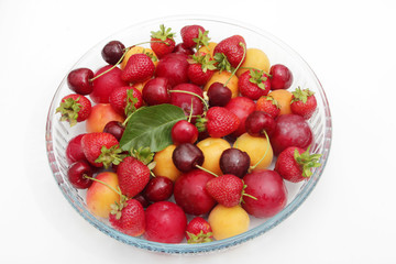 Fototapeta na wymiar summer fruit 