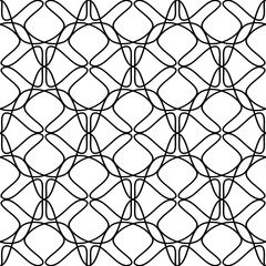 Vector seamless pattern. Repeating geometric texture