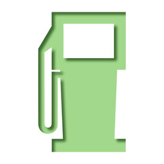 Logo station service.