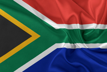 Obraz premium Flag of South Africa.