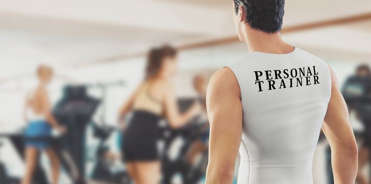 Personal trainer in palestra 