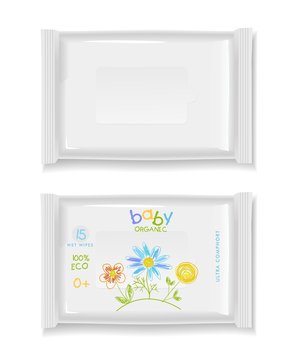 White polimer packages