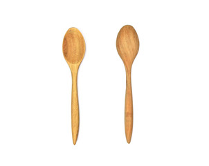 Wooden spoon natural wood color collection