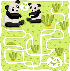 Maze raster, maze game. Cartoon Maze for Kids. Educational game for children, funny game. Raster Labyrinth. Childrens logic game. Help the hero to find a way out. 