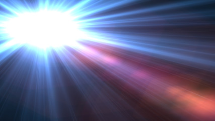 Obraz premium Lens flares 8K
