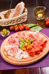 set of slice meat