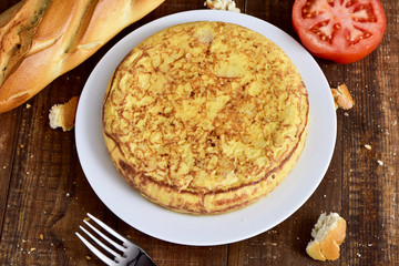 tortilla de patatas, spanish omelet