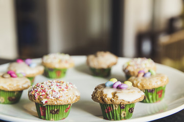 little homemade dessert cake